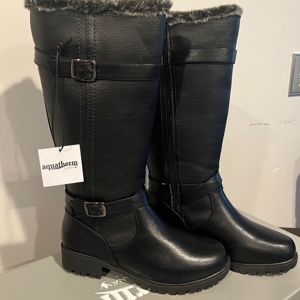 Women's Cold Weather Waterproof Boot on Lug Sole